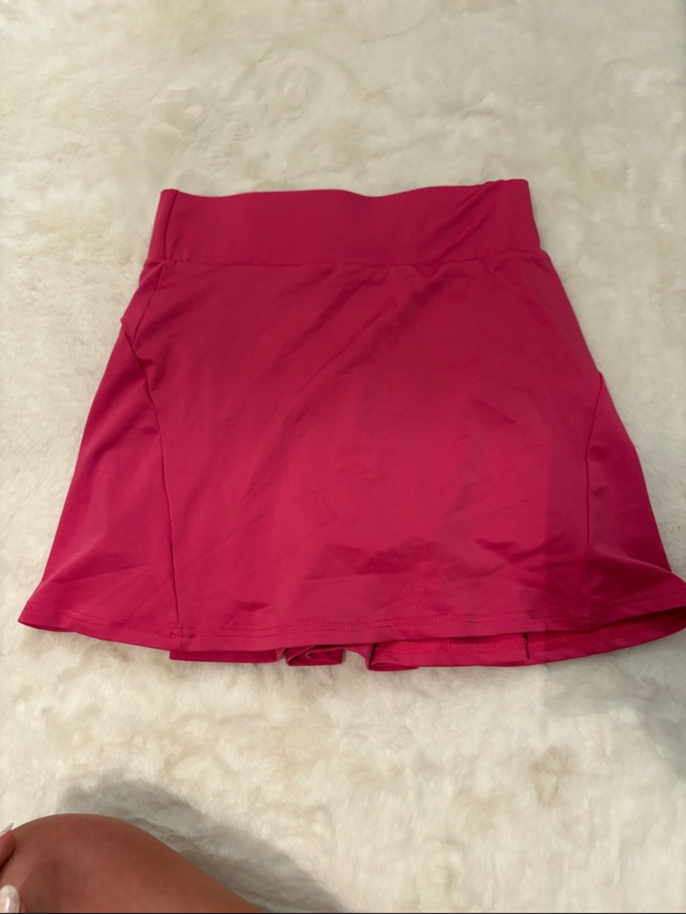 Bright Pink Active Skort